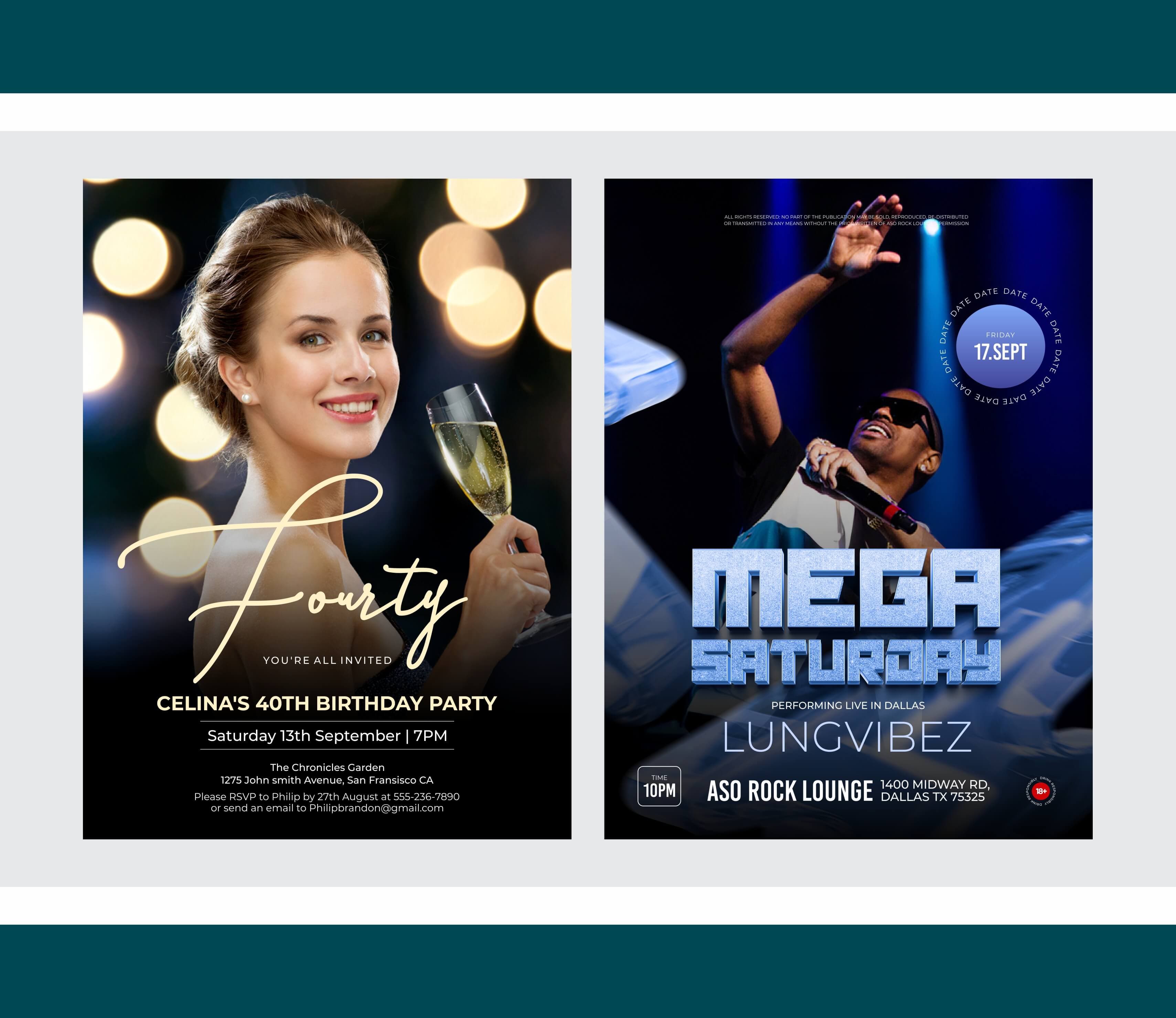 Event Invitation Design